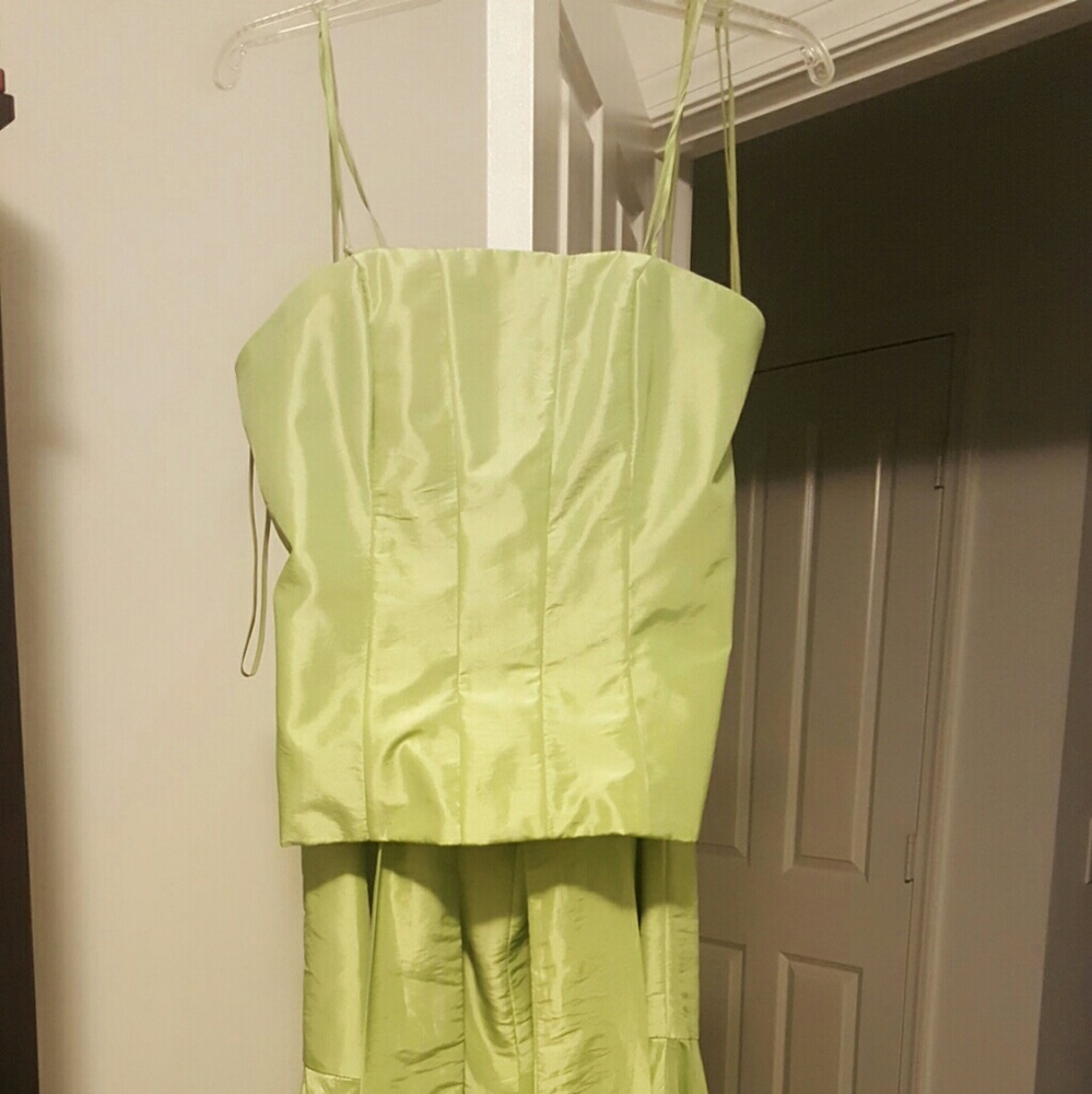 1 time use!! Corset and skirt prom dress